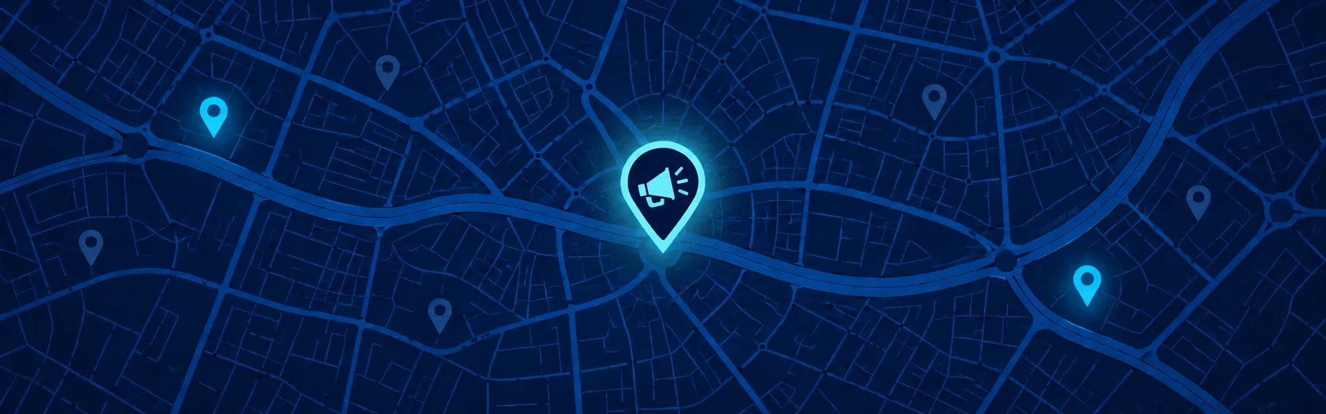Mapa con un marcador y tarjetas de publicaciones: novedades, ofertas y eventos en la ficha de Google